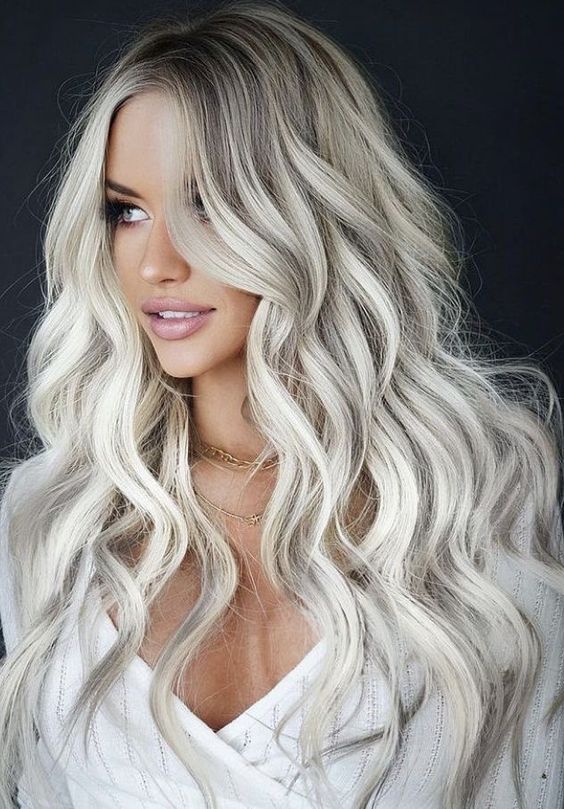 Long Blonde Hair 2023