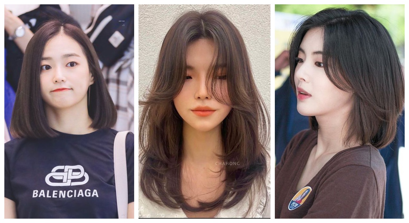 Best korean medium haircut 2023 For Asian Women