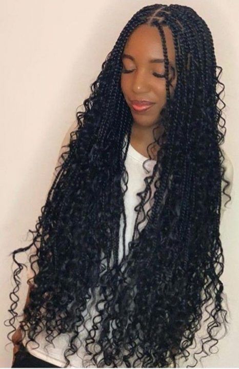 Latest box braids hairstyles 2023 For African American 7