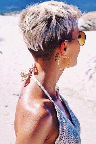 Inspiration from the Undercut Pixie for Thick Hair 3